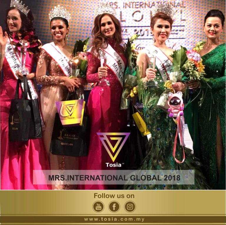 Official partner of Mrs. International Global 2018 (Grand Final)